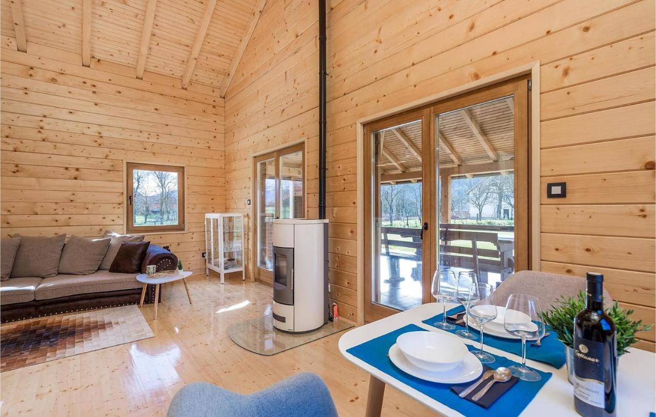 V'S Place - Wooden House With Heated Pool And Outdoor Sauna Оточац Экстерьер фото